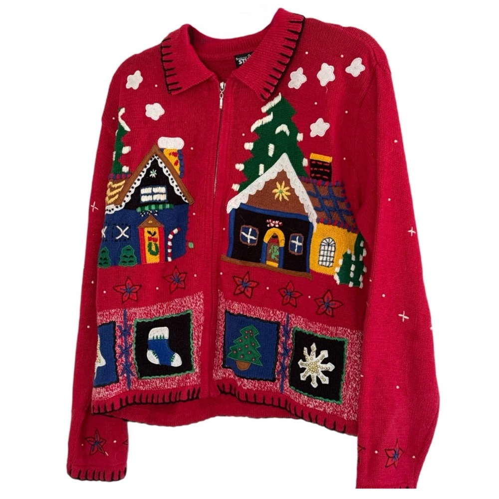 [Vintage] Womens Plus Size Christmas Sweater